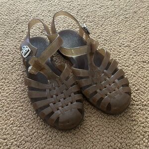 French Hemp Jelly Sandals